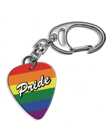 Gay pride rainbow plectrum...