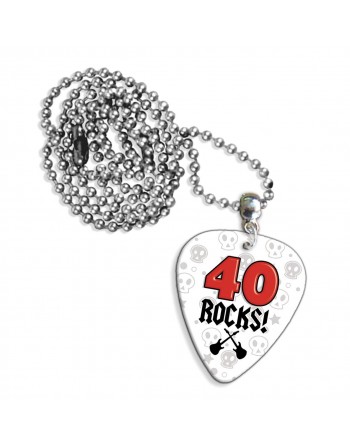 40 Rocks ketting met plectrum