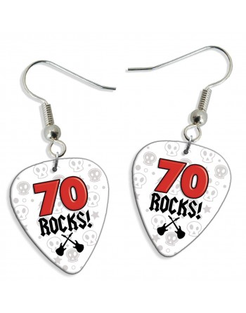 70 Rocks plectrum oorbellen