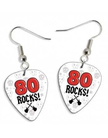 80 Rocks plectrum oorbellen