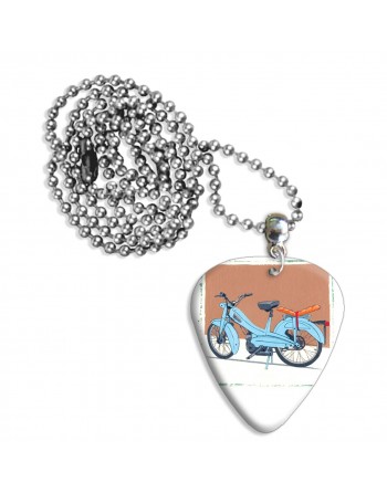 Mobylette plectrum ketting