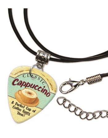 Cappuccino plectrum ketting