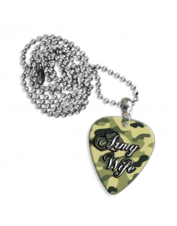 Army Wife ketting met plectrum