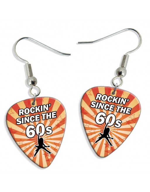 Rocking Since the 60's plectrum oorbellen