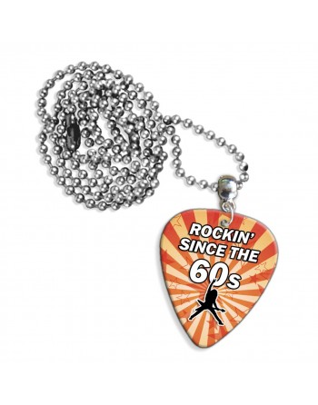 Rocking Since the 60's ketting met plectrum