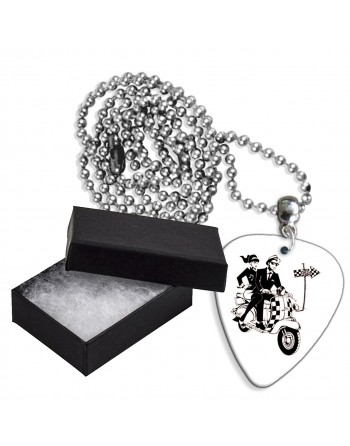 Ska scooter aluminium plectrum ketting