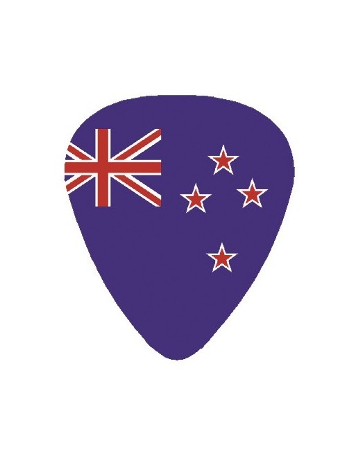 Plectrum met de afbeelding van Australische vlag