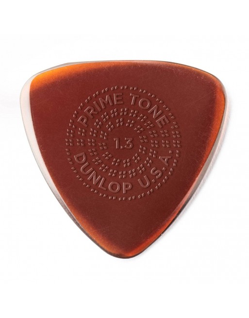 Dunlop Primetone Sculpted Ultex Small Triangle plectrum met grip 1,30 mm Dunlop Primetone Sculpted Ultex Small Triangle plectrum met grip 1,30 mm