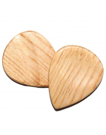 Dennen houten plectrum