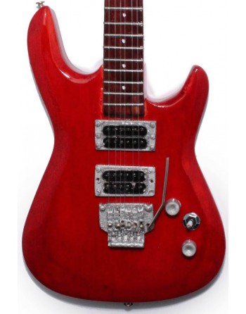 Joe Satriani miniatuur gitaar