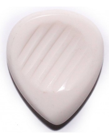 Chuncky plectrum 5.00 mm virgin white