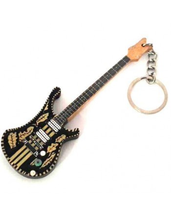 Lemmy Motörhead miniatuur basgitaar sleutelhanger