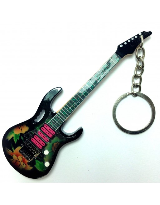 Steve Vai miniatuur gitaar sleutelhanger
