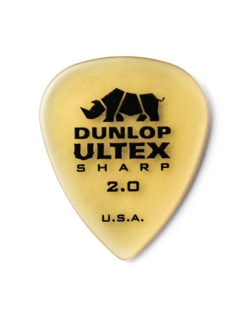 Dunlop Ultex Sharp plectrum 2.00 mm