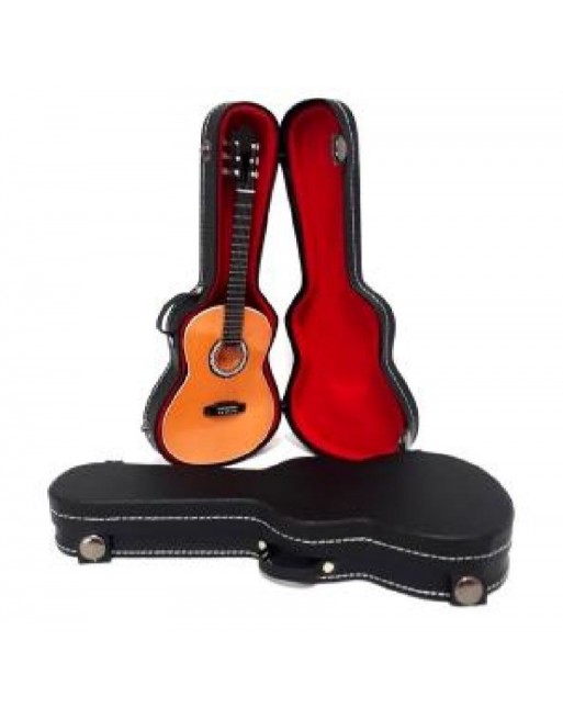 Beperkt doorboren drie Gitaarkoffer voor miniatuur Spaanse klassieke gitaar modellen
