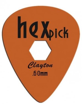 Clayton Hexpick plectrum...