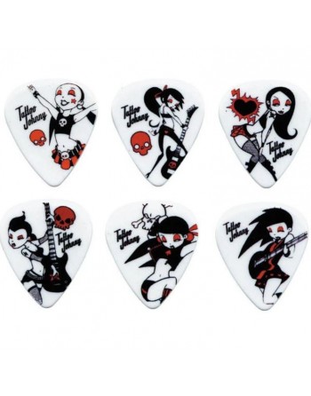 Clayton Rock Chicks plectrums medium 12 pack