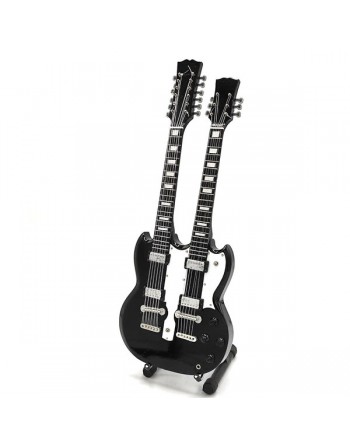Miniatuur Gibson Doubleneck SG gitaar