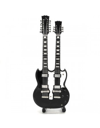 Miniatuur Gibson Doubleneck SG gitaar