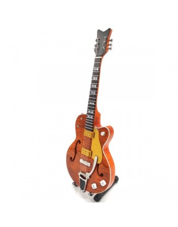Miniatuur Gretsch G6120 gitaar
