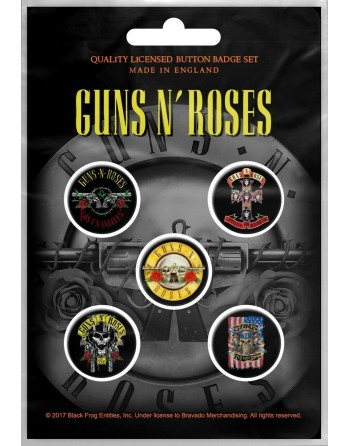 Guns N' Roses button Bullet...