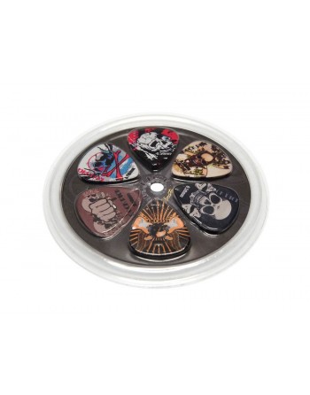 Boston bedrukte Rock plectrums 0.50 mm