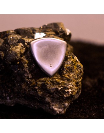Verzilverde plectrum - Sterrenbeeld - Schorpioen 3.00 mm