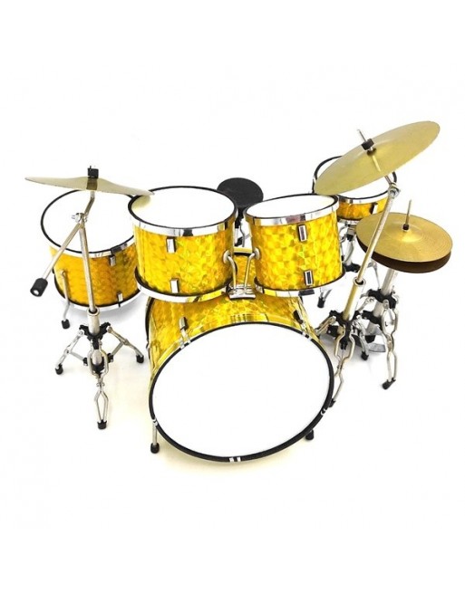 Geel drumstel Geel drumstel
