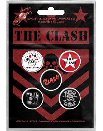 The Clash Button London...