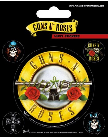 Guns N' Roses vinyl stickers