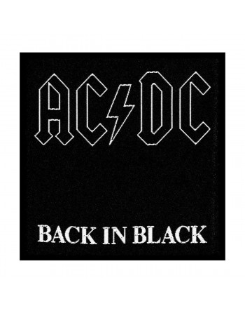 AC/DC Back in Black Patch