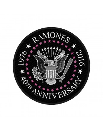 Ramones 40th Anniversary patch