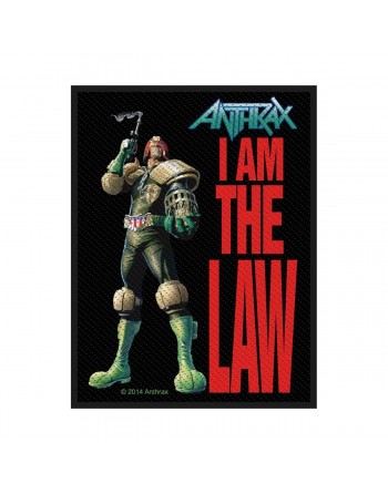 Anthrax I Am the Law patch