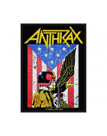Anthrax Judge Dredd patch