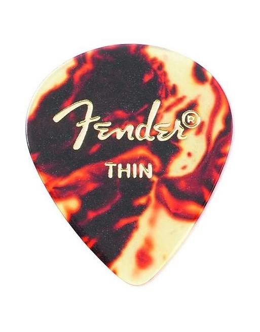 Fender Celluloid 551 plectrum Thin Fender Celluloid 551 plectrum Thin