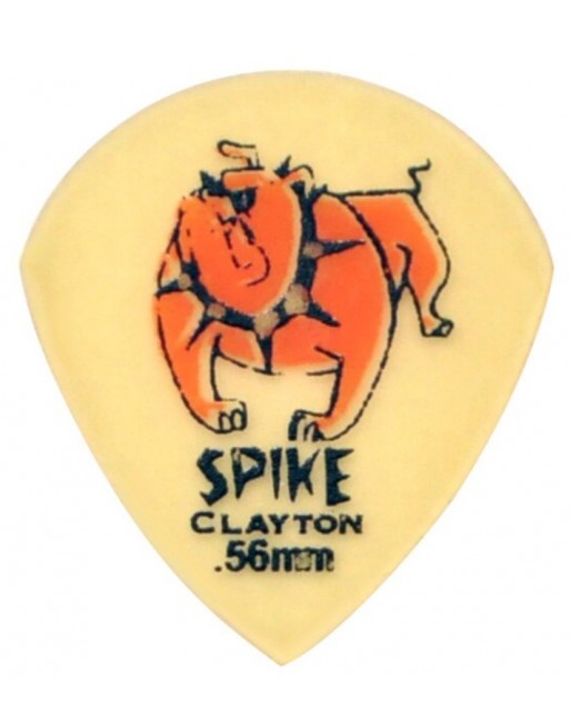 Clayton Spike teardrop plectrums 0.56 mm