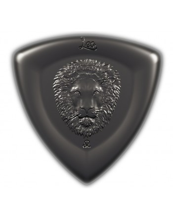 Verzilverde plectrum -...