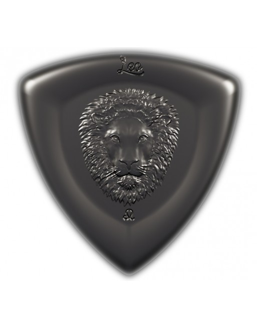 Verzilverde plectrum - Sterrenbeeld - Leeuw 3.00 mm Verzilverde plectrum - Sterrenbeeld - Leeuw 3.00 mm
