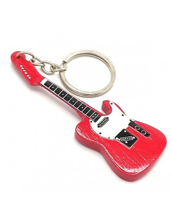Fender Telecaster Miniatuur Gitaar Sleutelhanger