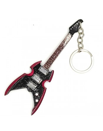Silvertone Apocalypse miniatuur gitaar sleutelhanger