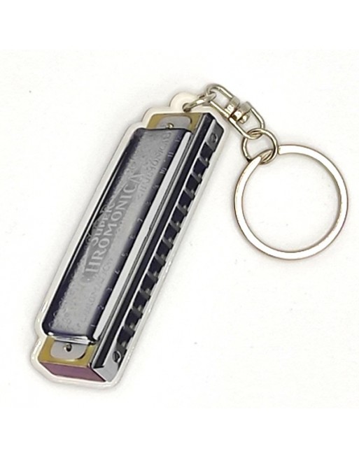 Mondharmonica sleutelhanger Mondharmonica sleutelhanger