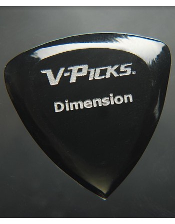 V-Picks Dimension Blue swirl plectrum 3.00 mm