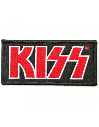 KISS - Red Logo - patch