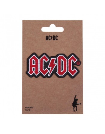 AC/DC - Logo rood - patch