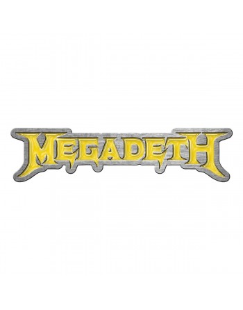 Megadeth - Logo - ijzeren pin