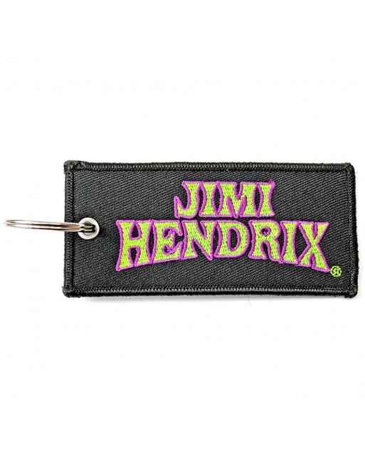 Jimi Hendrix - Arched Logo - Patch Sleutelhanger Jimi Hendrix - Arched Logo - Patch Sleutelhanger