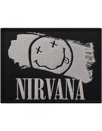 Nirvana - Smiley Paint - patch