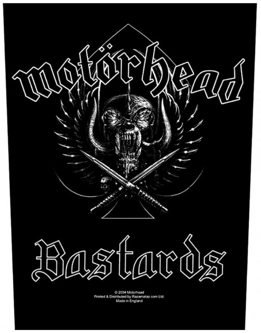 Motörhead - Bastards - Backpatch
