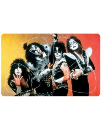 KISS - Pikcard met 4 plectrums