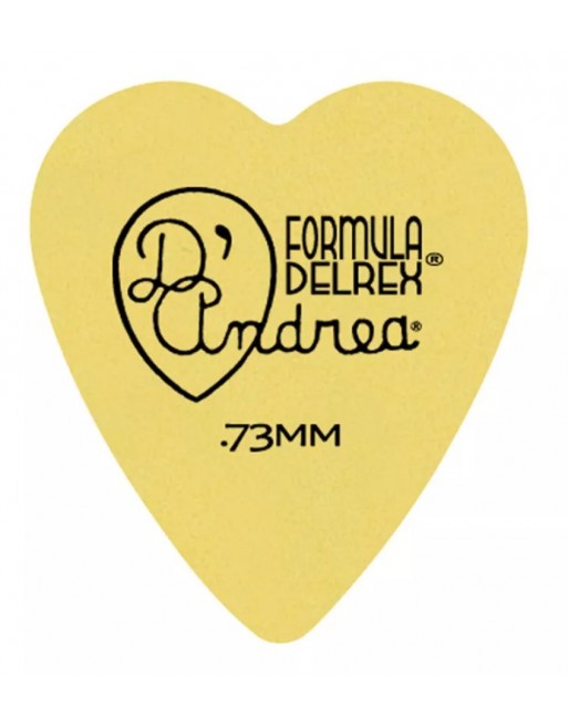 D'Andrea - 323 - Delrex plectrum - 0.73 mm D'Andrea - 323 - Delrex plectrum - 0.73 mm